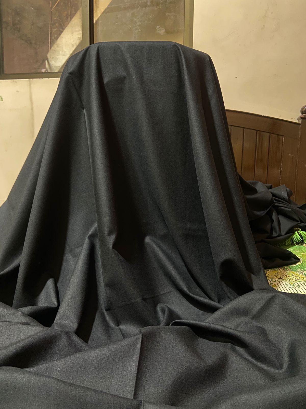 Grace Hong Kong Jet Black Four Season Wash-N-Wear