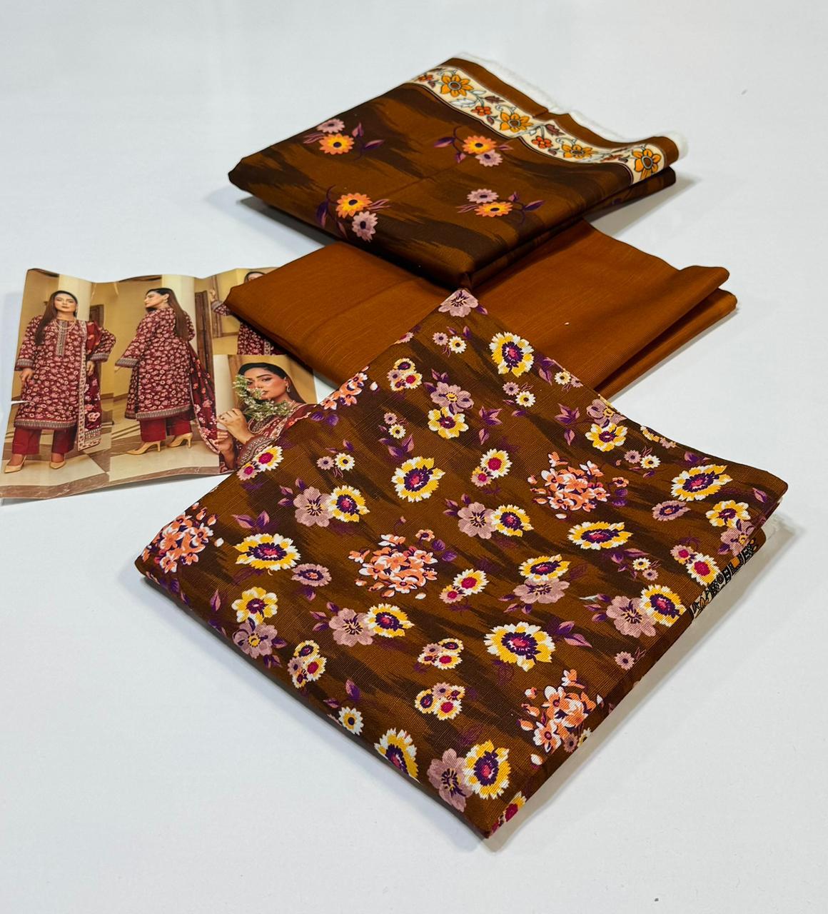 Salina Printed Khaddar DK-SRK-1006