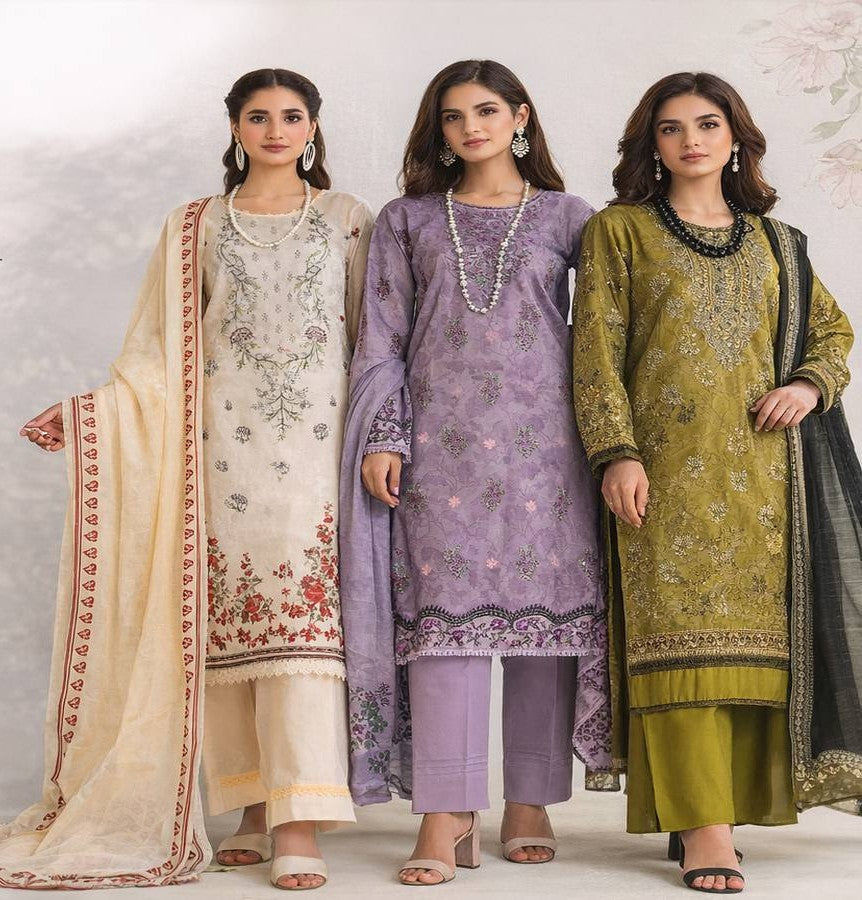 Embroidered Lawn