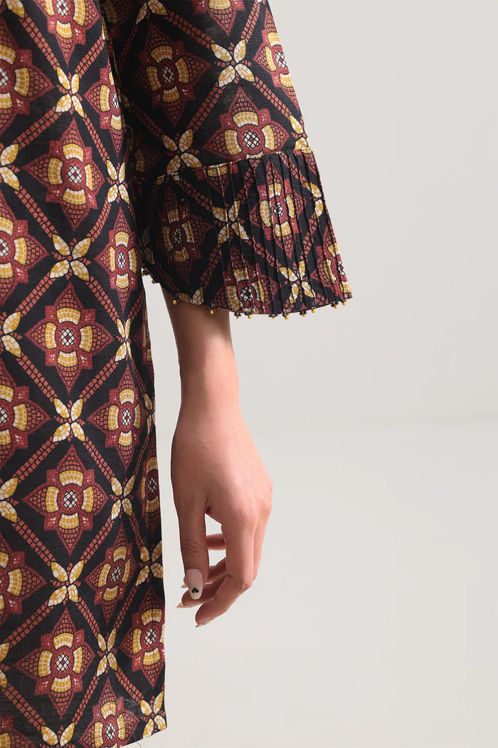 SAYA💯 Original Unstitched Printed Cotton Khaddar 3 Piece