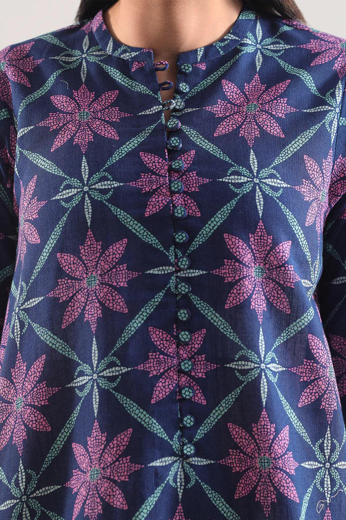 SAYA💯 Original Unstitched Printed Cotton Khaddar 3 Piece