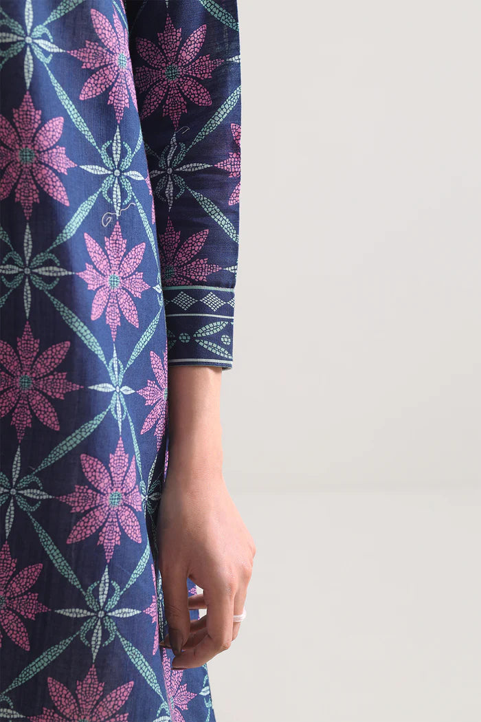 SAYA💯 Original Unstitched Printed Cotton Khaddar 3 Piece