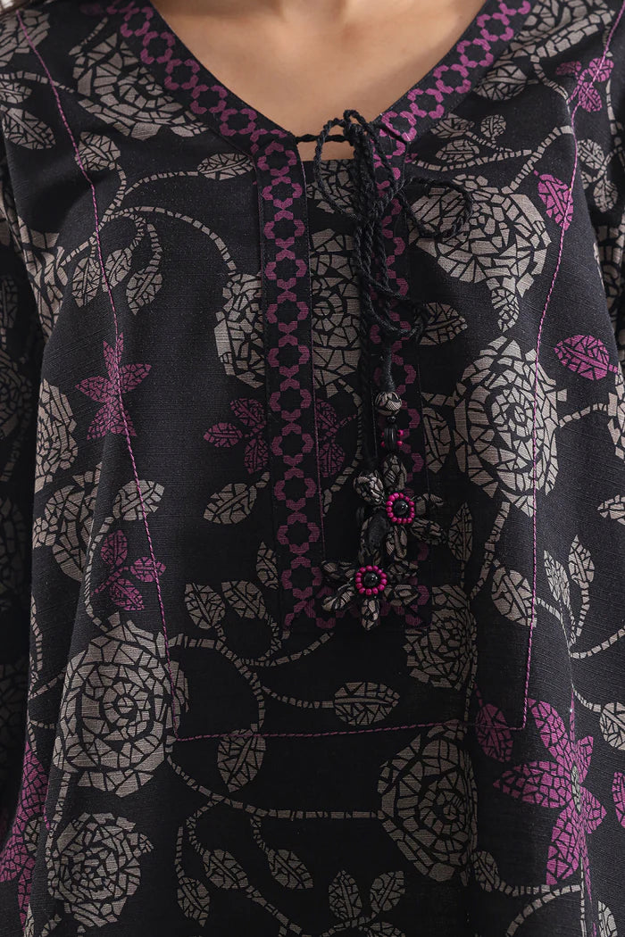 SAYA💯 Original Unstitched Printed Cotton Khaddar 3 Piece