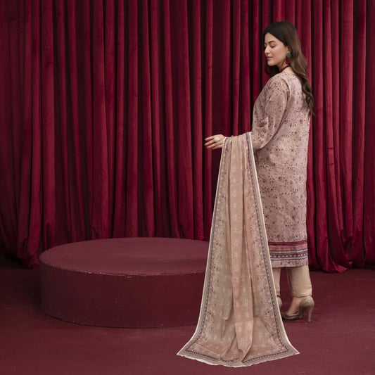 Gul-e-Rukh Florance Unstitched Printed Lawn Collection 2026-624-08