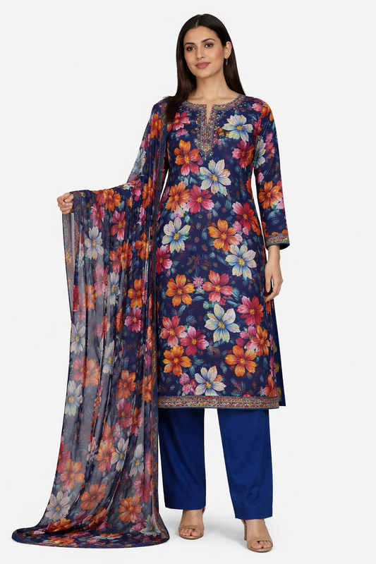 Al-karam 💯 Original 3 piece Bana Dora Printed Lawn Collection-06 (Unstitched)