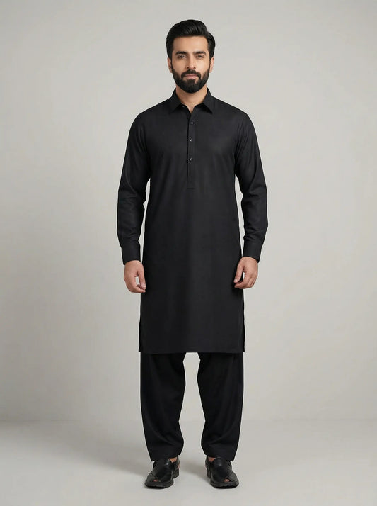 Grace Hong Kong Jet Black Four Season Wash-N-Wear