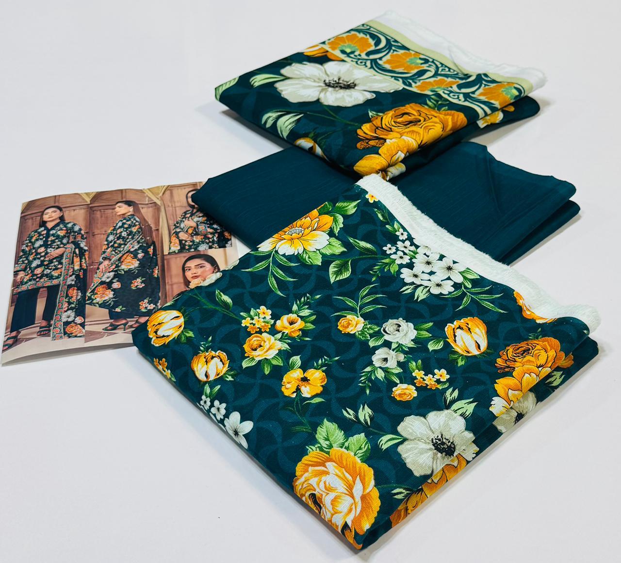 Salina Printed Khaddar DK-SRK-1008