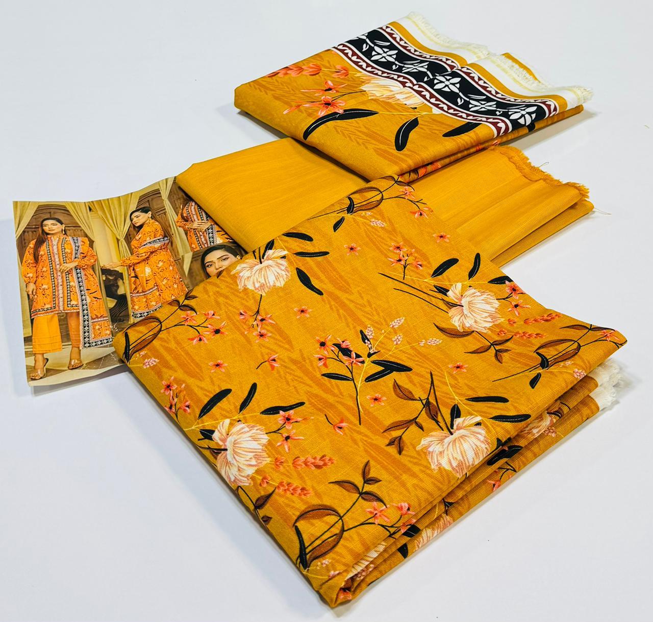 Salina Printed Khaddar DK-SRK-1011