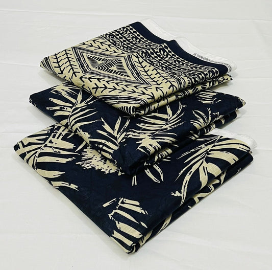 Almirah 💯 Original 3pc Printed Khaddar Collection 1008-WA0014