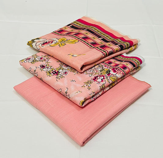 Almirah 💯 Original 3pc Printed Khaddar Collection 1008-WA0019