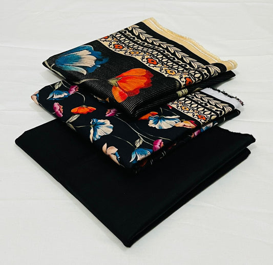 Almirah 💯 Original 3pc Printed Khaddar Collection 1008-WA0021