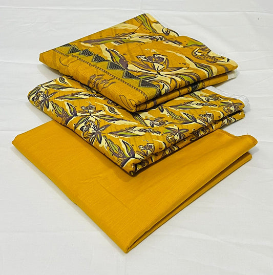 Almirah 💯 Original 3pc Printed Khaddar Collection 1008-WA0038