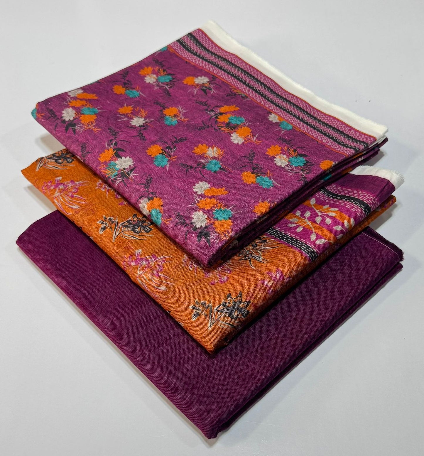 Almirah 💯 Original 3pc Printed Khaddar Collection 1008-WA0045