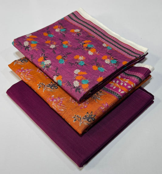 Almirah 💯 Original 3pc Printed Khaddar Collection 1008-WA0045