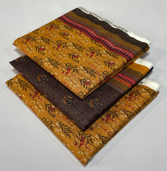 Almirah 💯 Original 3pc Printed Khaddar Collection 1008-WA0047