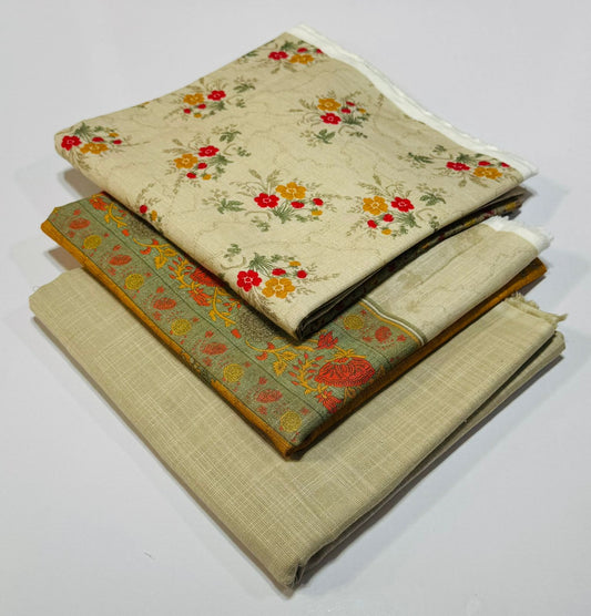 Almirah 💯 Original 3pc Printed Khaddar Collection 1008-WA0059