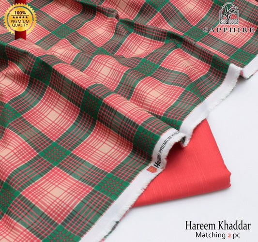 SARA's 💯 Original 2-Piece Khaddar| Digital Printed Shirt & Trouser SARA-WA0326