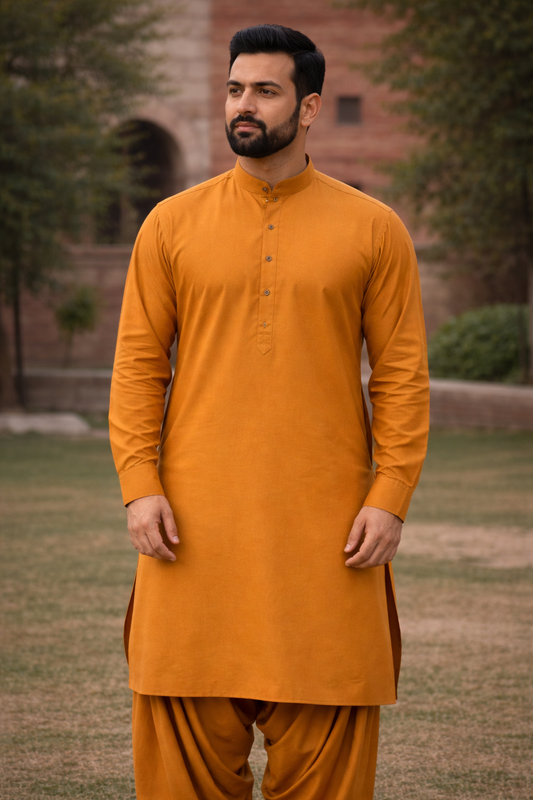 Layalpur Boski Dark Golden Mustard