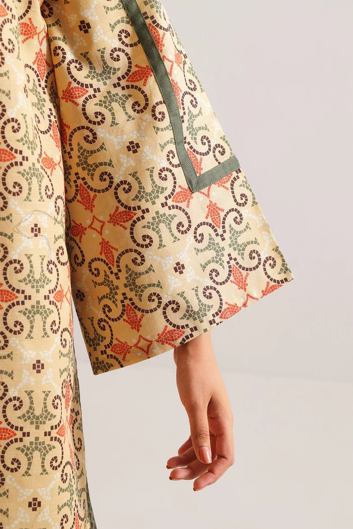 SAYA💯 Original Unstitched Printed Cotton Khaddar 3 Piece