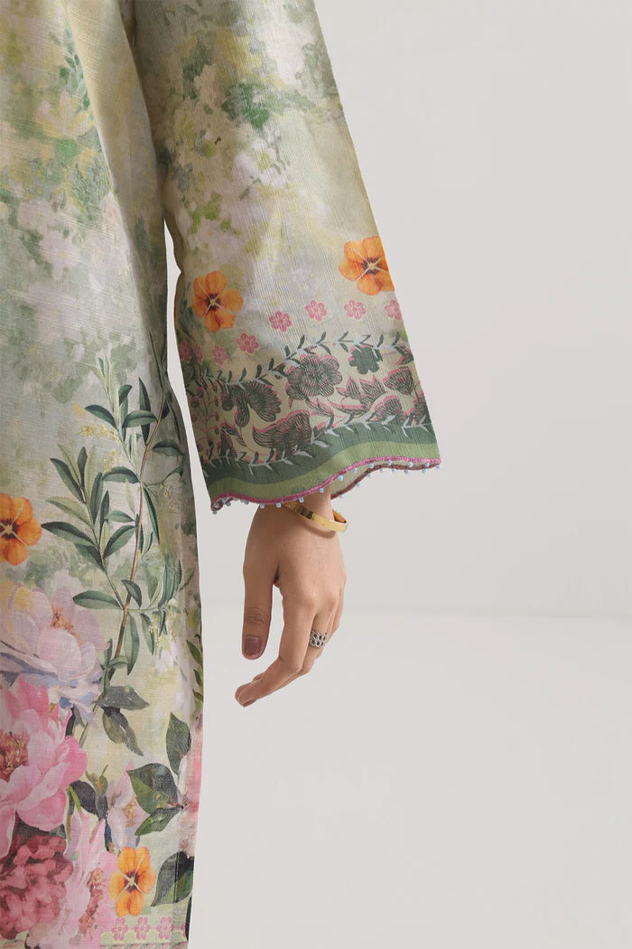 SAYA💯 Original Unstitched Printed Cotton Khaddar 3 Piece