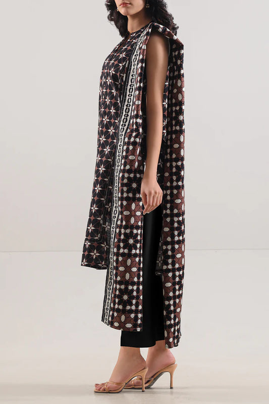 SAYA💯 Original Unstitched Printed Cotton Khaddar 3 Piece