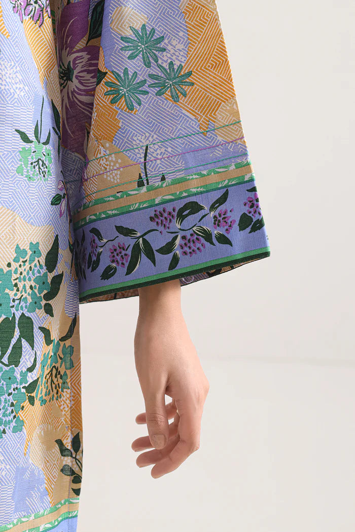 SAYA💯 Original Unstitched Printed Cotton Khaddar 3 Piece