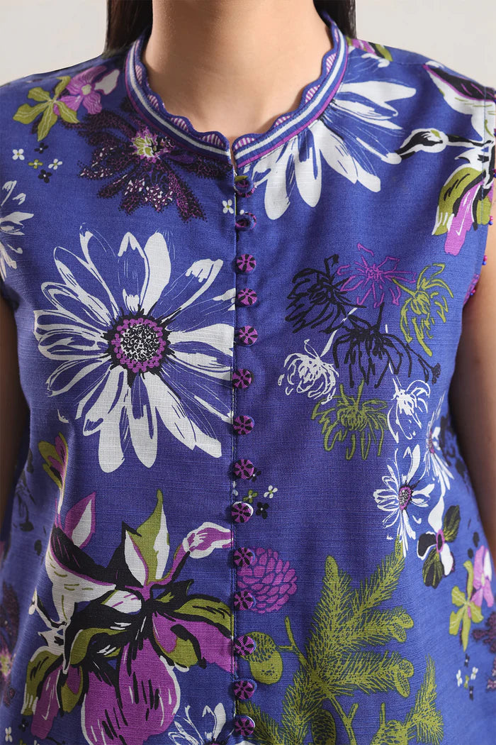 SAYA💯 Original Unstitched Printed Cotton Khaddar 3 Piece