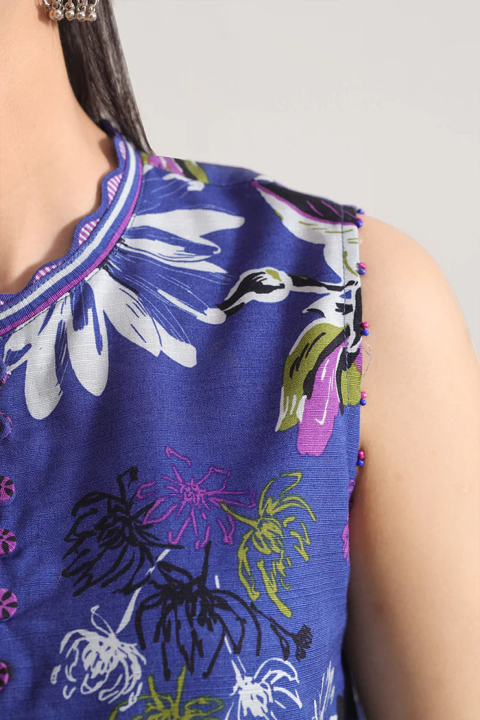 SAYA💯 Original Unstitched Printed Cotton Khaddar 3 Piece