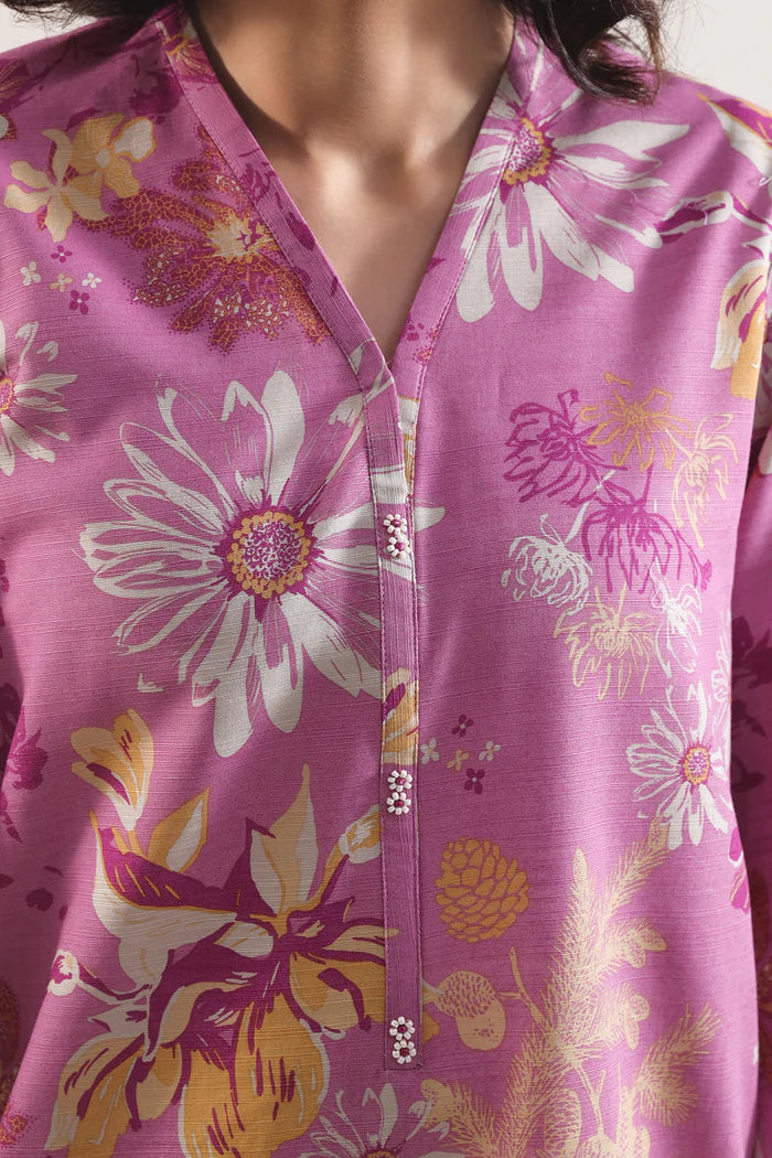 SAYA💯 Original Unstitched Printed Cotton Khaddar 3 Piece