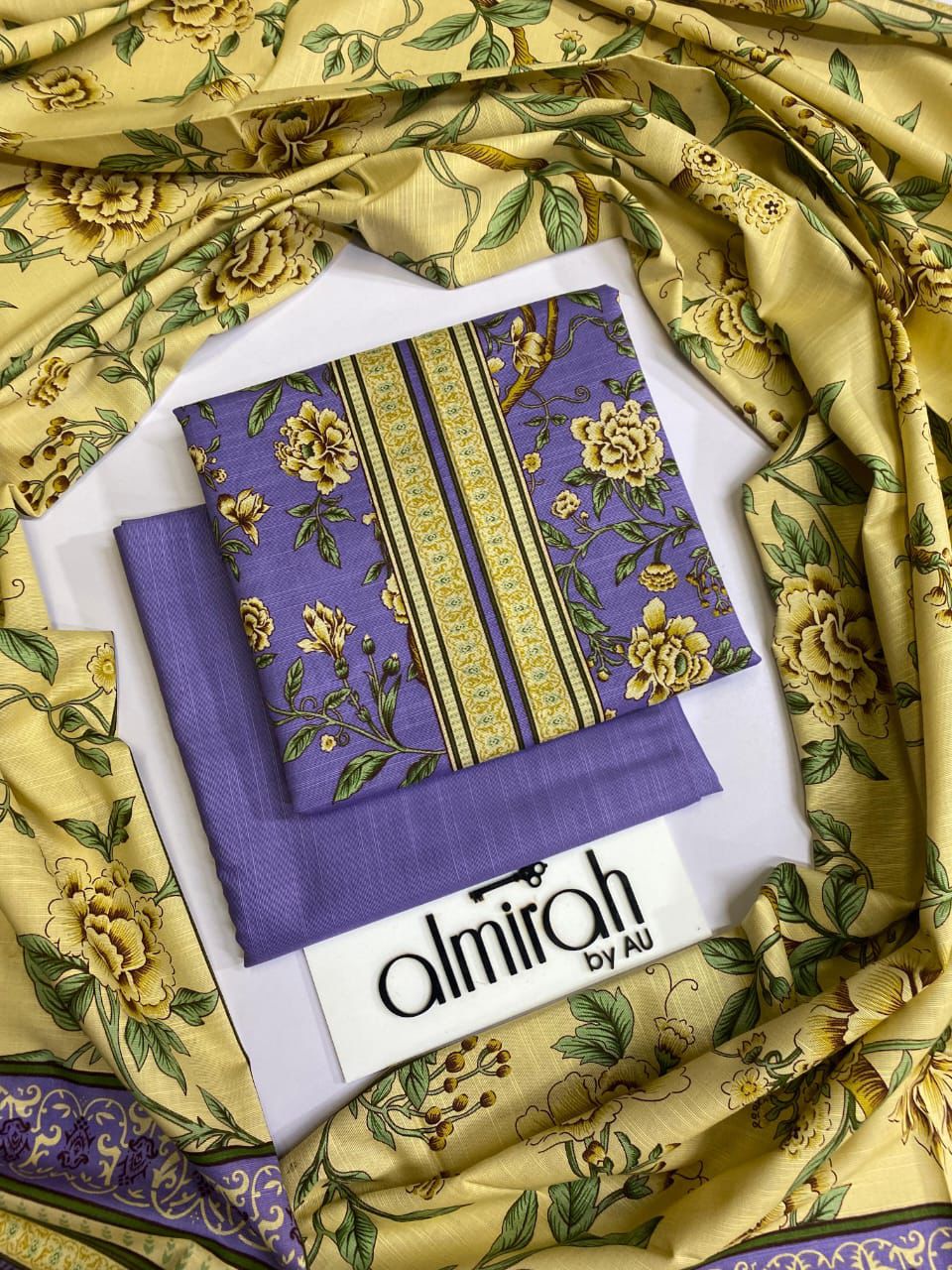 Almirah 💯 Original 3pc Printed Khaddar Collection (Copy)