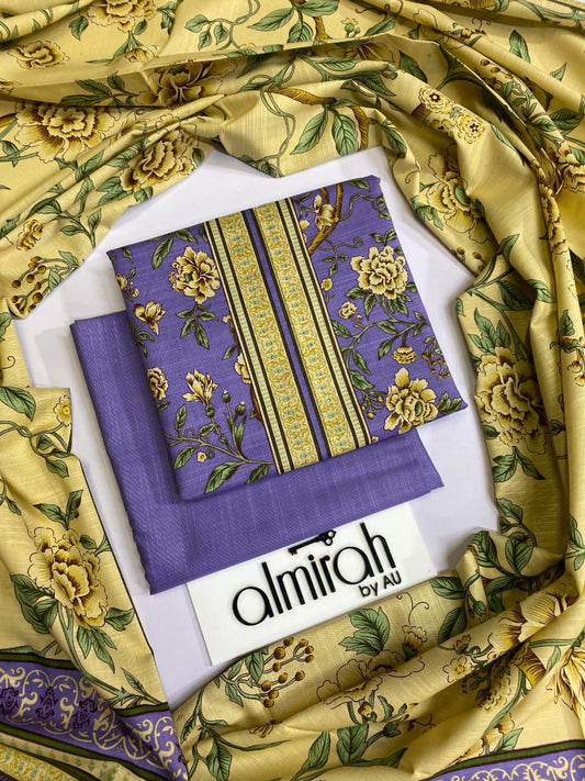 Almirah 💯 Original 3pc Printed Khaddar Collection (Copy)