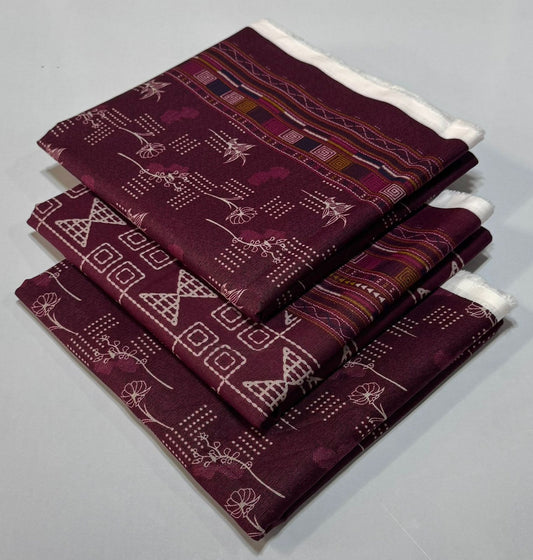 Almirah 💯 Original 3pc Printed Khaddar Collection