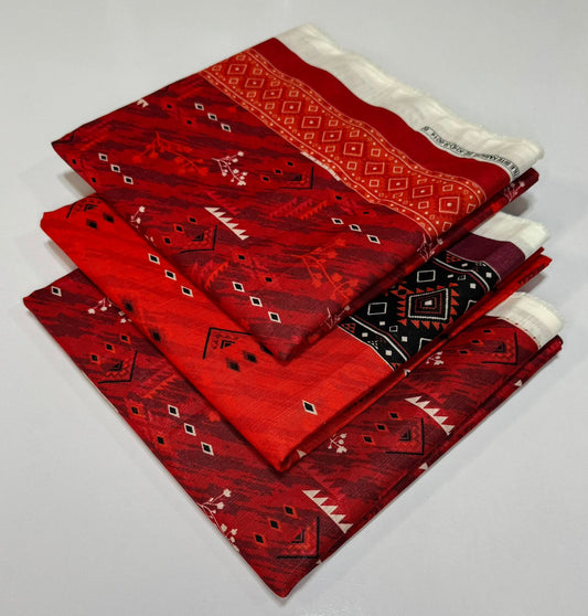 Almirah 💯 Original 3pc Printed Khaddar Collection