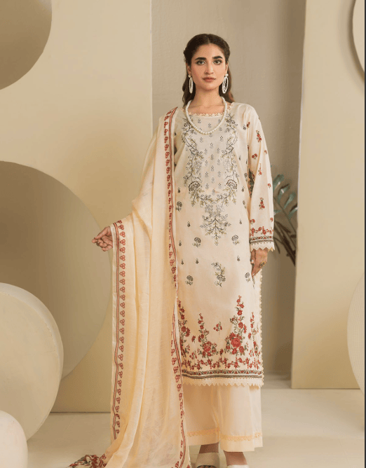3 Piece Cindrella Volume  – Premium 3 Piece Lawn Suit | Abisha Fabrics - 07 Cindrella Volume  – Premium 3 Piece Lawn Suit | Abisha Fabrics - 07