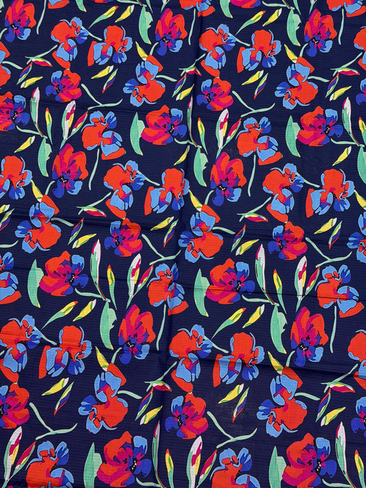 Al-karam 💯 Original 3 piece Bana Dora Printed Lawn Collection-08(Unstitched)