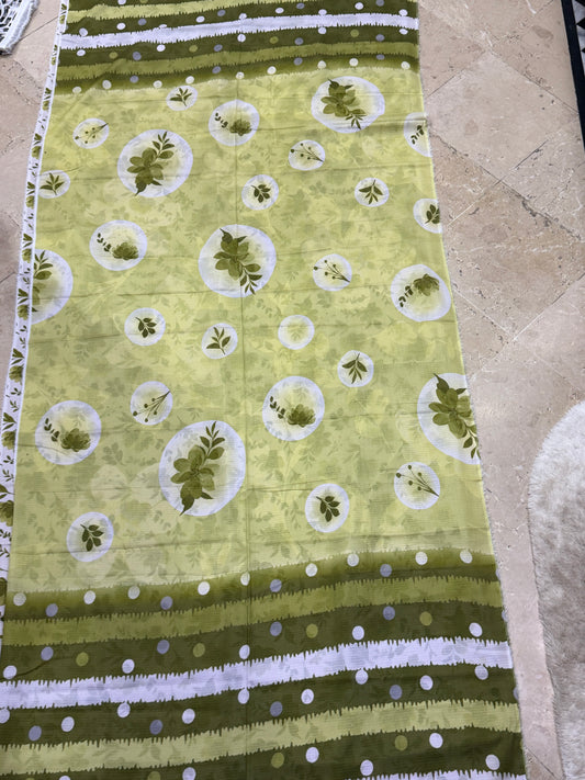 Al-karam 💯 Original 3 piece Bana Dora Printed Lawn Collection-09(Unstitched)