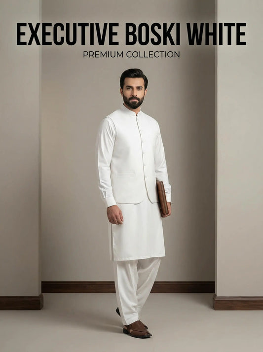 Executive Boski - White Executive Boski - White