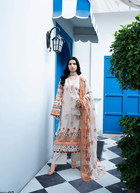 3 Piece Violet – Premium Lawn Digital Embroidery 3 Piece Unstitched Suit - 03 Violet – Premium Lawn Digital Embroidery 3 Piece Unstitched Suit - 03