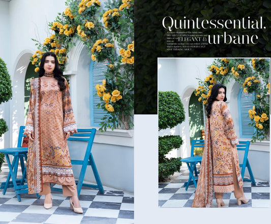 3 Piece Violet – Premium Lawn Digital Embroidery 3 Piece Unstitched Suit - 05 Violet – Premium Lawn Digital Embroidery 3 Piece Unstitched Suit - 05