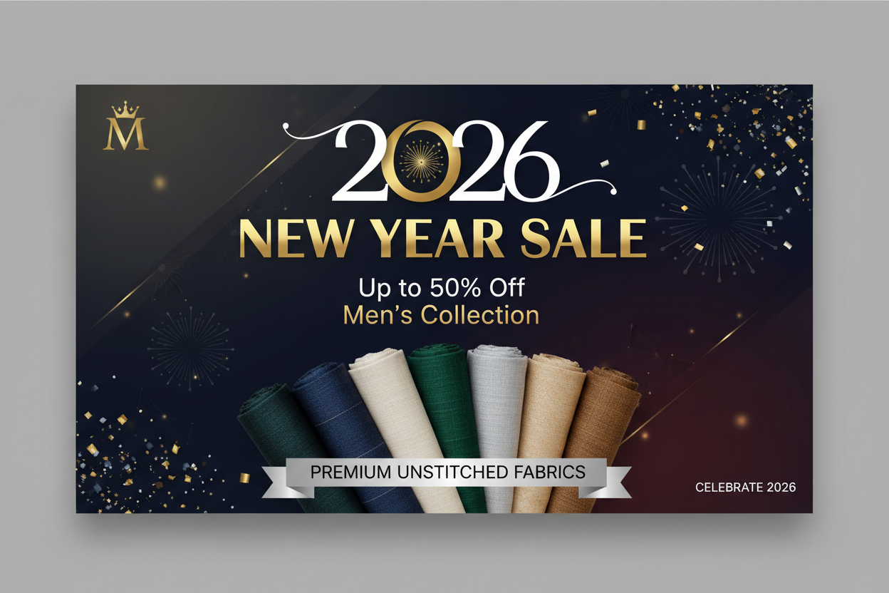 New Year 2026 Sale - Men's Collection